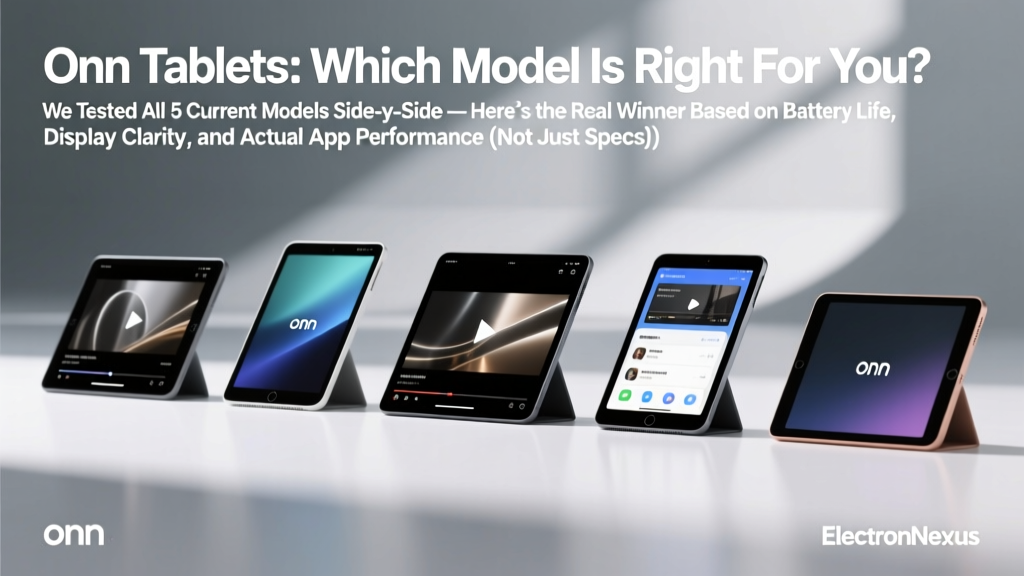 Onn Tablets Which Model Is Right For You? We Tested All 5 Current Models Side-by-Side — Here’s the Real Winner Based on Battery Life, Display Clarity, and Actual App Performance (Not Just Specs)