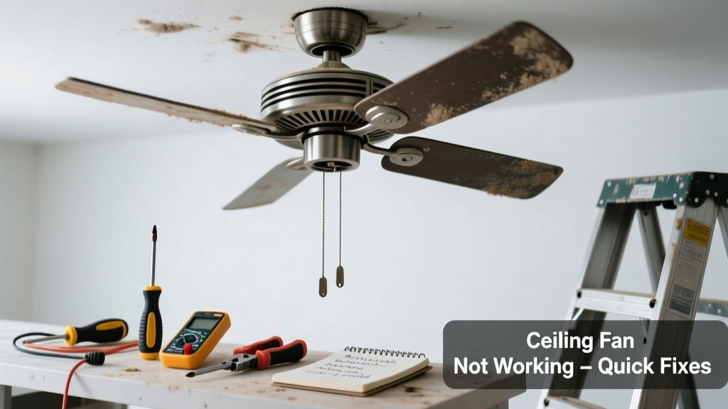 Ceiling Fan Not Working in Kitchen: Quick Fixes