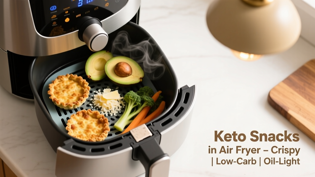 Keto Snacks in Air Fryer: Crispy, Low-Carb & Oil-Light