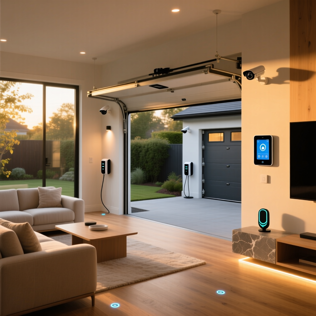 Smart Home Ecosystem for Garage Door, Driveway Security & Automation