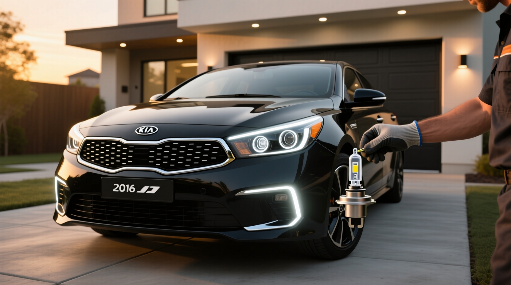 How to Choose Kia Headlight Cerato 2016 Bulbs: Buying Guide