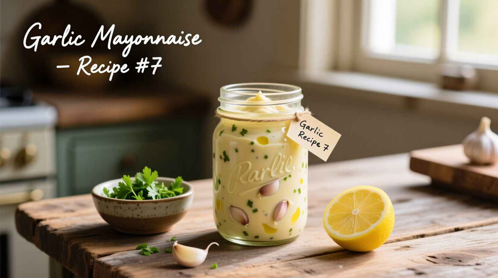 Perfect Garlic Mayonnaise Recipe: Creamy & Stable Every Time