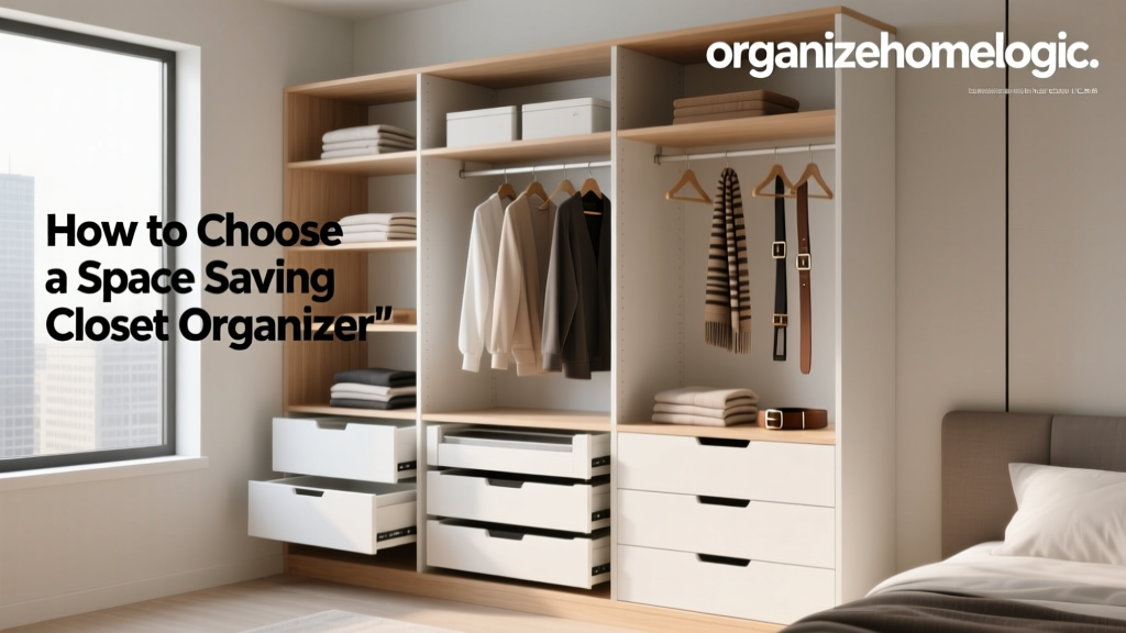 How to Choose a Space Saving Closet Organizer
