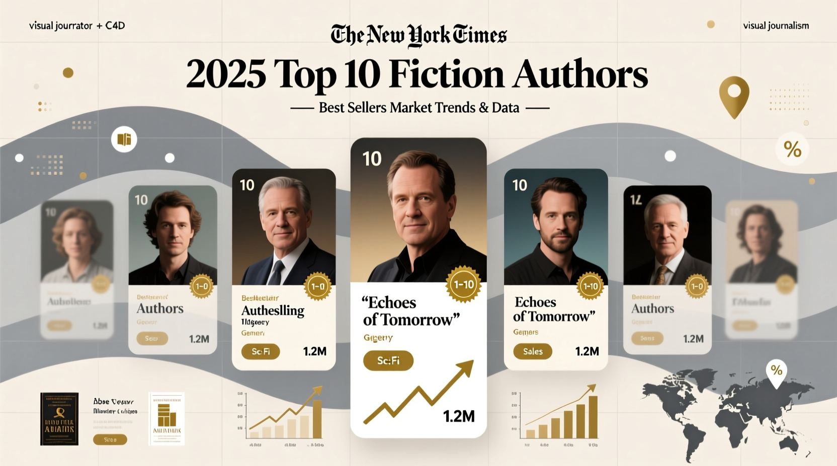 best selling fiction writers