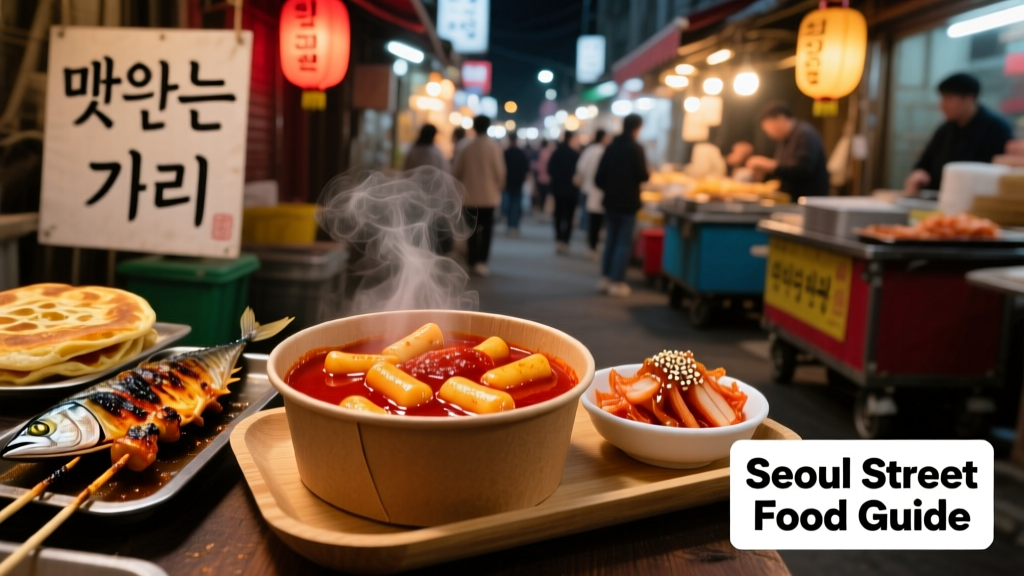 Korean Street Food Seoul Guide: Where Tradition Meets Bustling Sidewalks