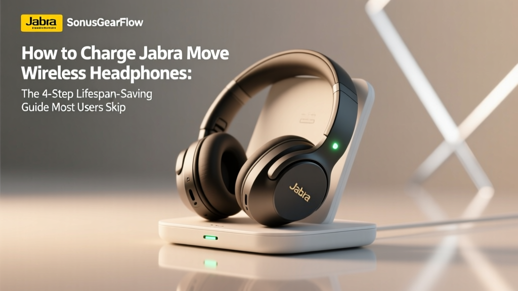 How to Charge Jabra Move Headphones Correctly