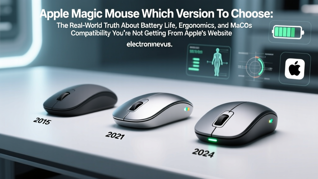 Apple Magic Mouse Which Version To Choose: The Real-World Truth About Battery Life, Ergonomics, and macOS Compatibility You’re Not Getting From Apple’s Website