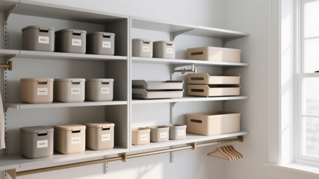 Organizing a 4-Foot Closet Shelf Without Bins (Using Only...