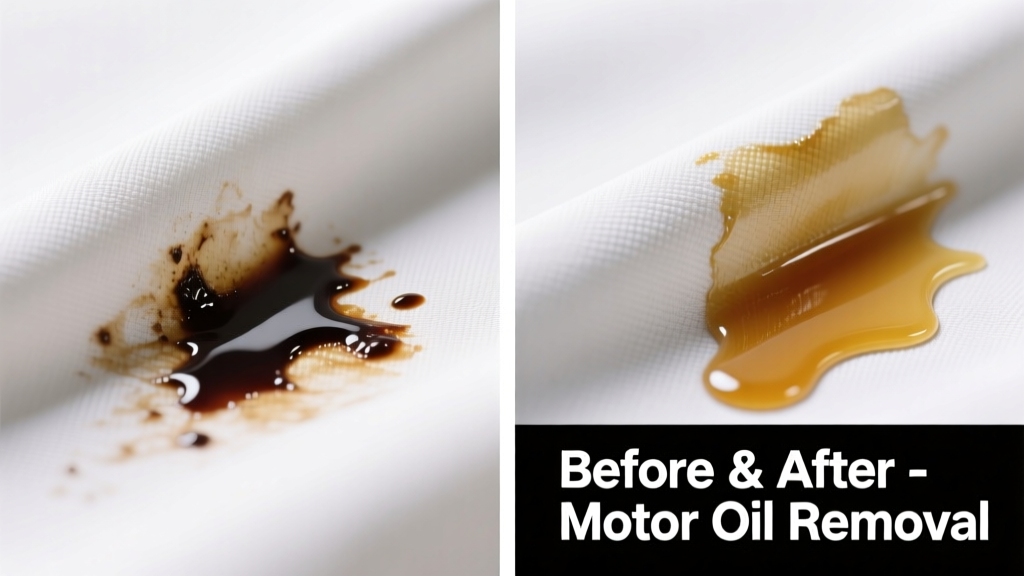 How to Remove Motor Oil from Polyester Fabric