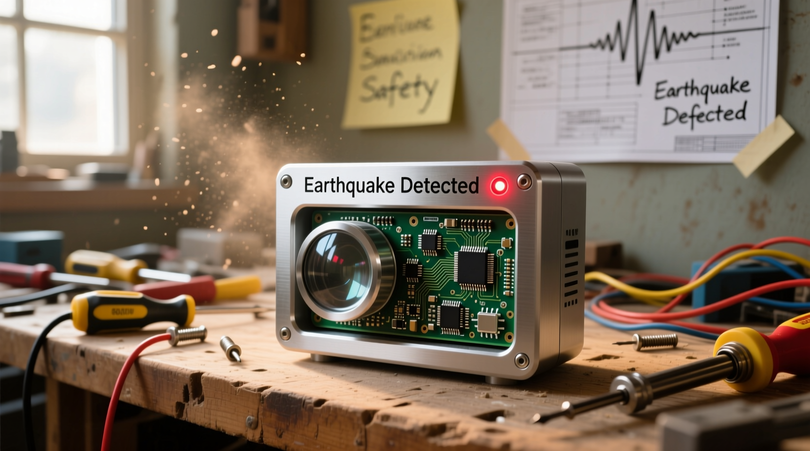 build a diy earthquake sensor