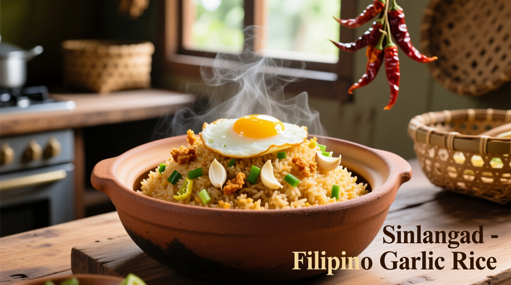 garlic rice filipino