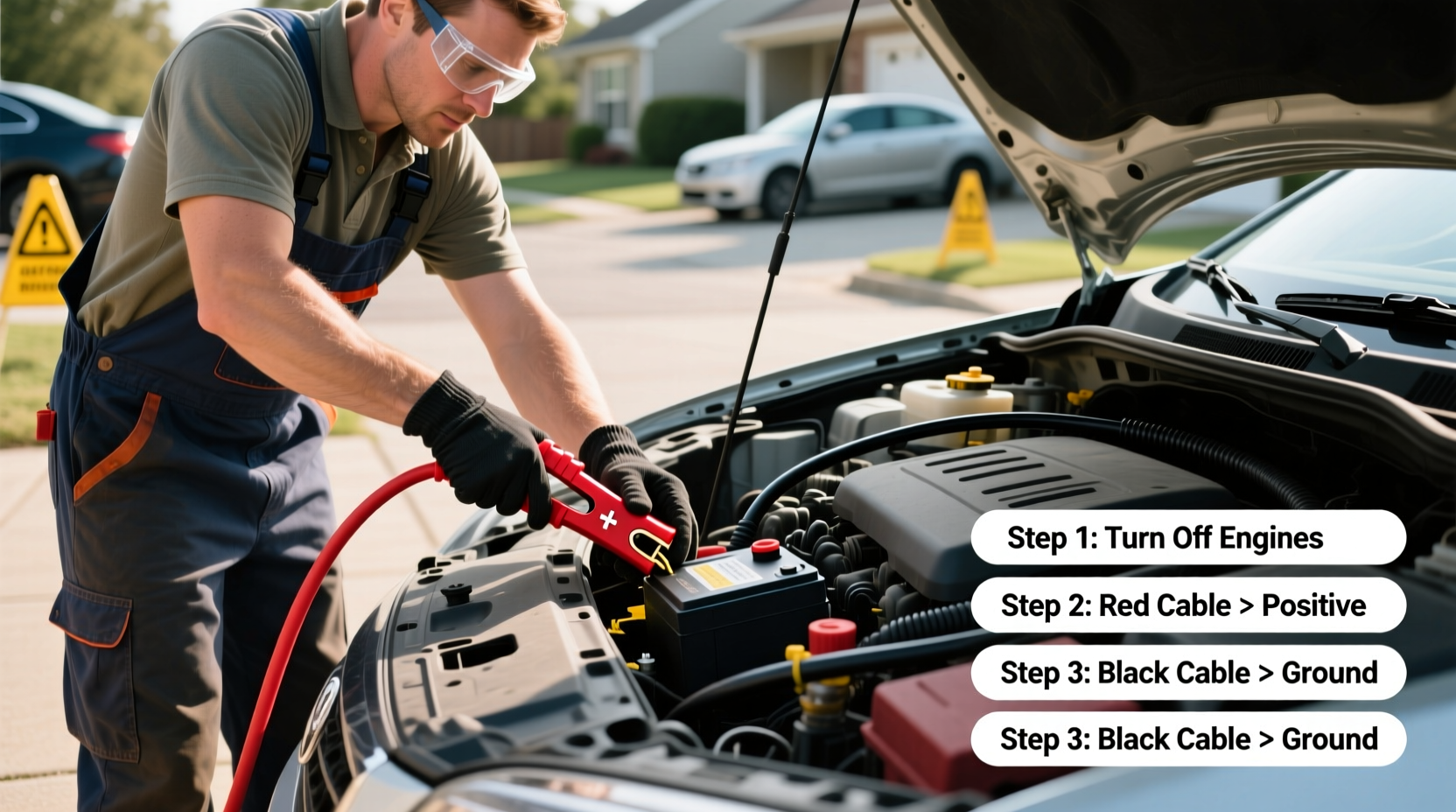 how to jump start a car correctly step by step safety guide