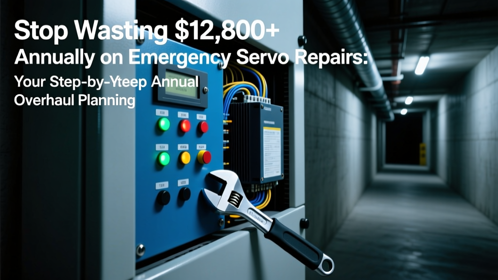 Stop Wasting $12.8K/yr on Emergency Servo Repairs