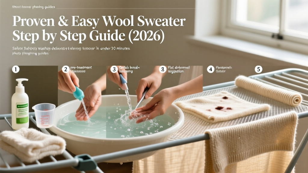 Proven & Easy Wool Sweater Step by Step Guide (2026)