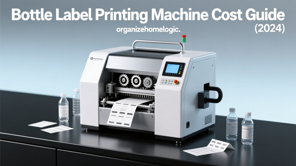 Bottle Label Printing Machine Cost Guide (2024)