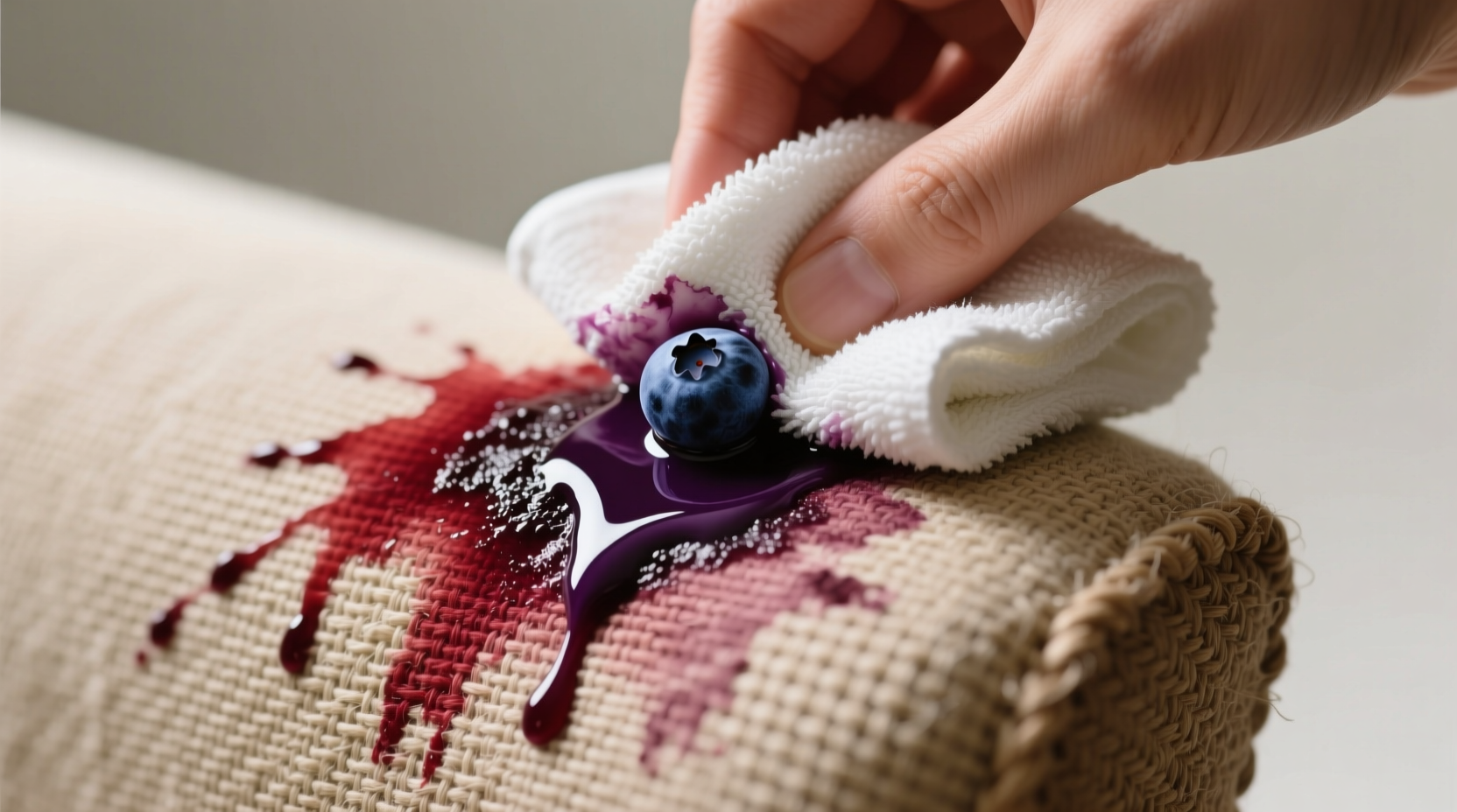eco friendly wine stain removal