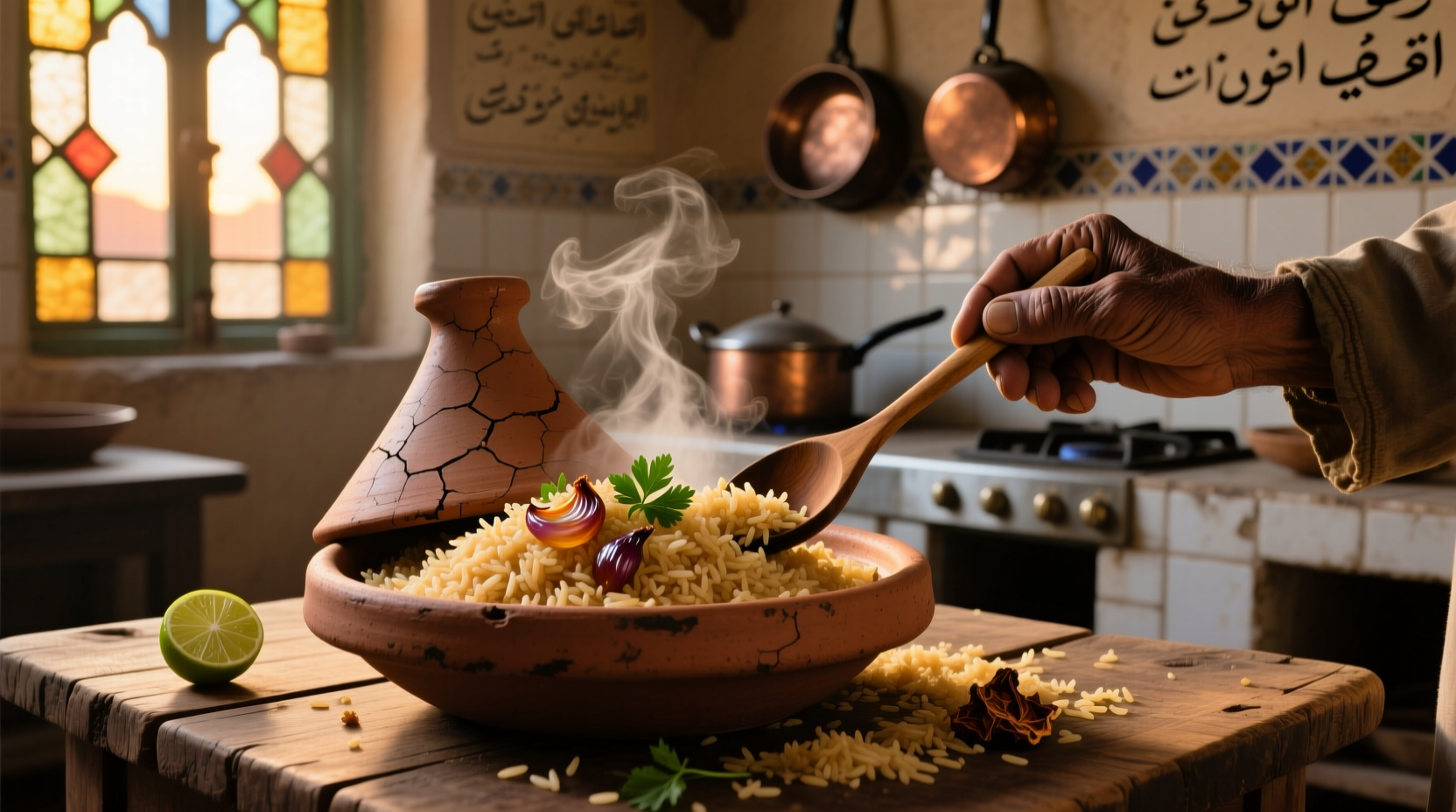 leftover rice arab kitchen