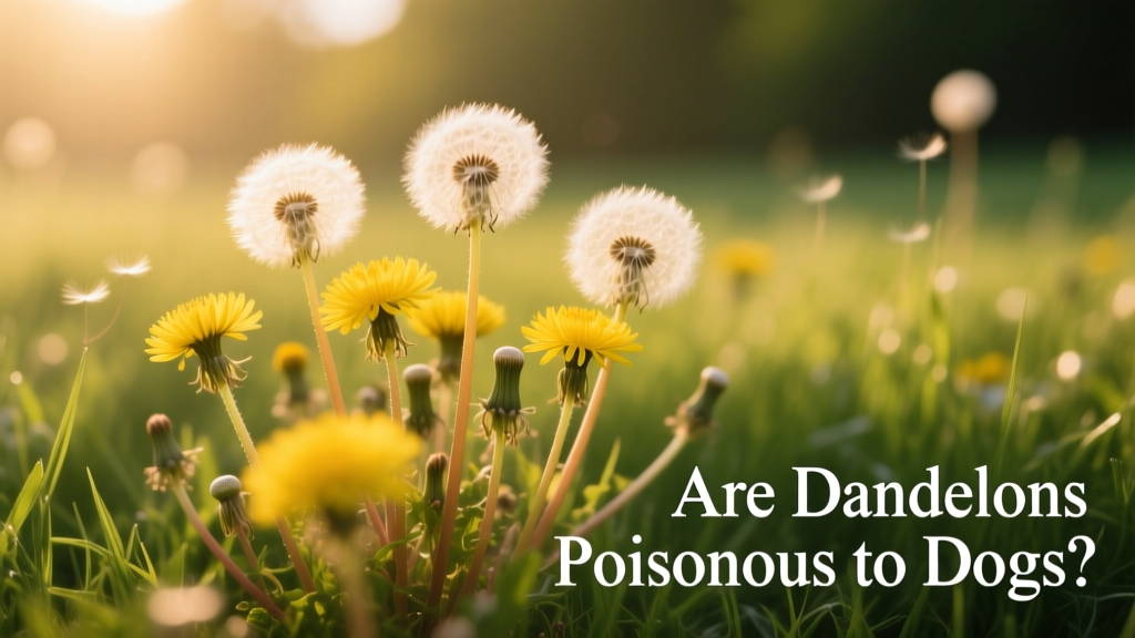 Are Dandelions Poisonous to Dogs?
