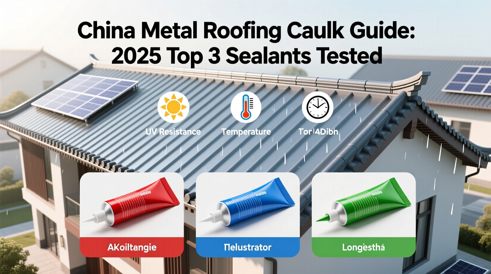 china best caulk for metal roofing