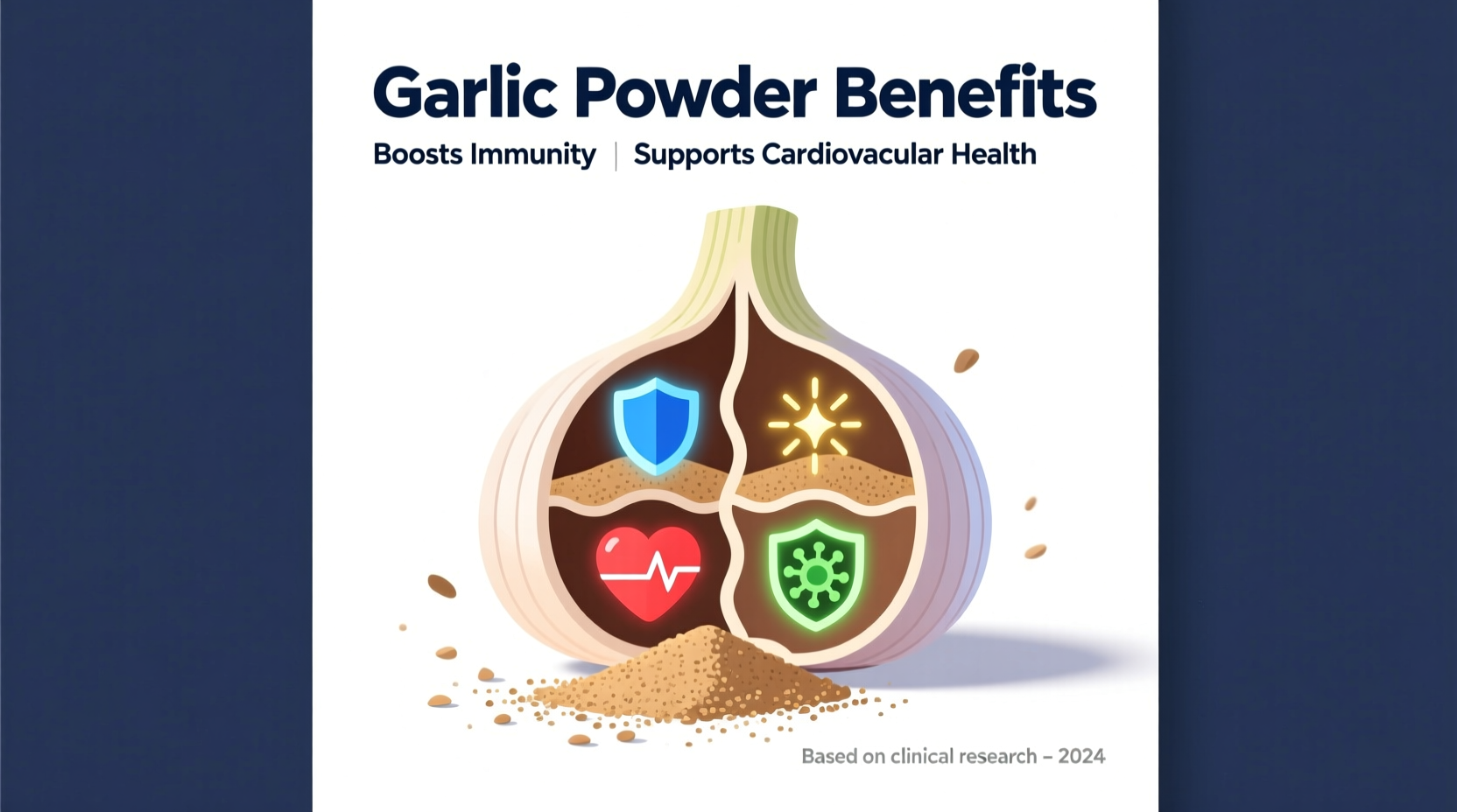 Garlic Powder Benefits: Science-Backed Health Advantages