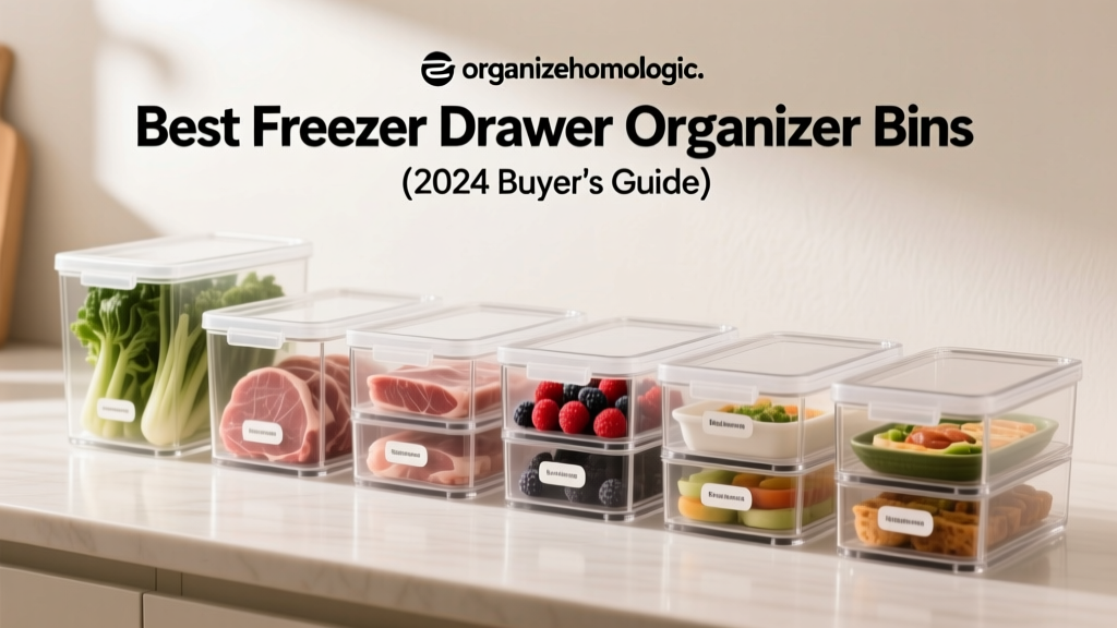 Best Freezer Drawer Organizer Bins (2024 Buyer's Guide)