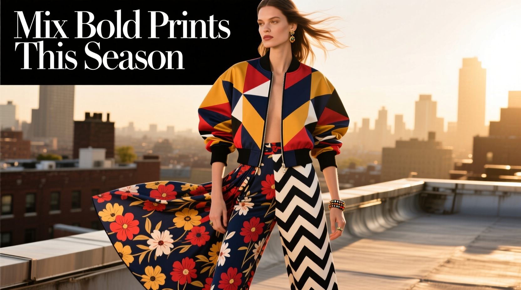 how to mix bold prints without clashing patterns this season
