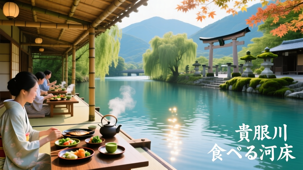 Kawadoko River Dining in Kibune, Kyoto: A Seasonal Ritual on Wooden Platforms Above the River