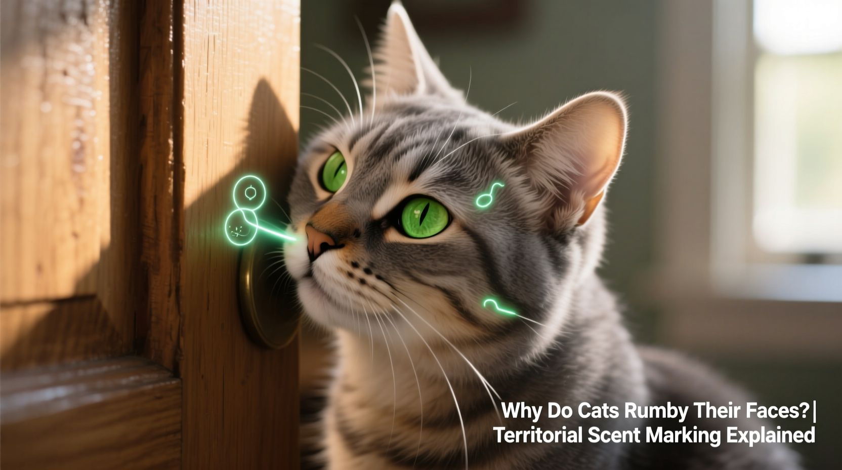 why do cats rub their faces on everything and mark territory