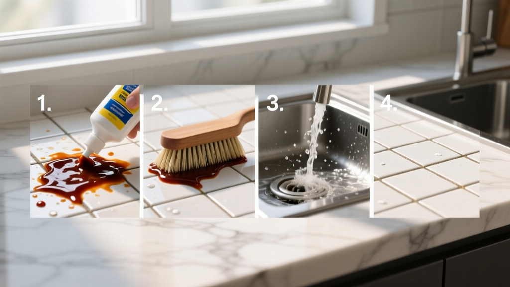 Proven Steps: How to Get BBQ Sauce Out of Grout Fast