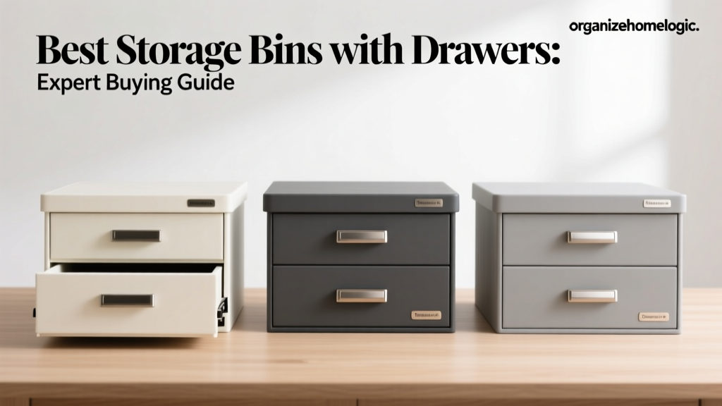 Best Storage Bins with Drawers: Expert Buying Guide