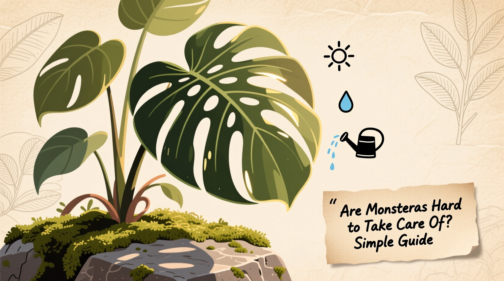 5 Monstera Care Tips for Beginners | TheHomeSprouts