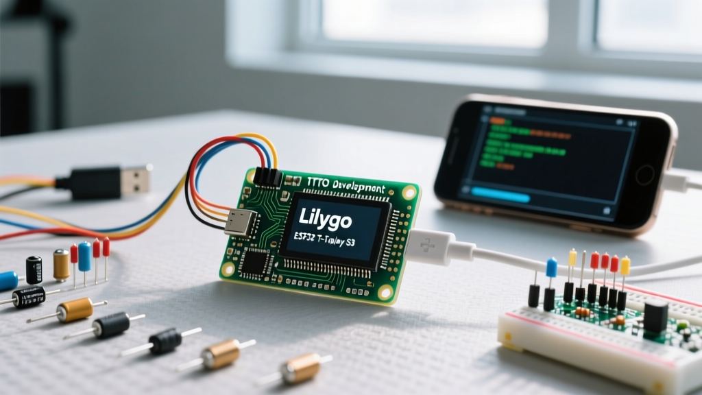 Building with the LilyGo TTGO ESP32 T-Display S3: Pinouts, Code, and Debugging