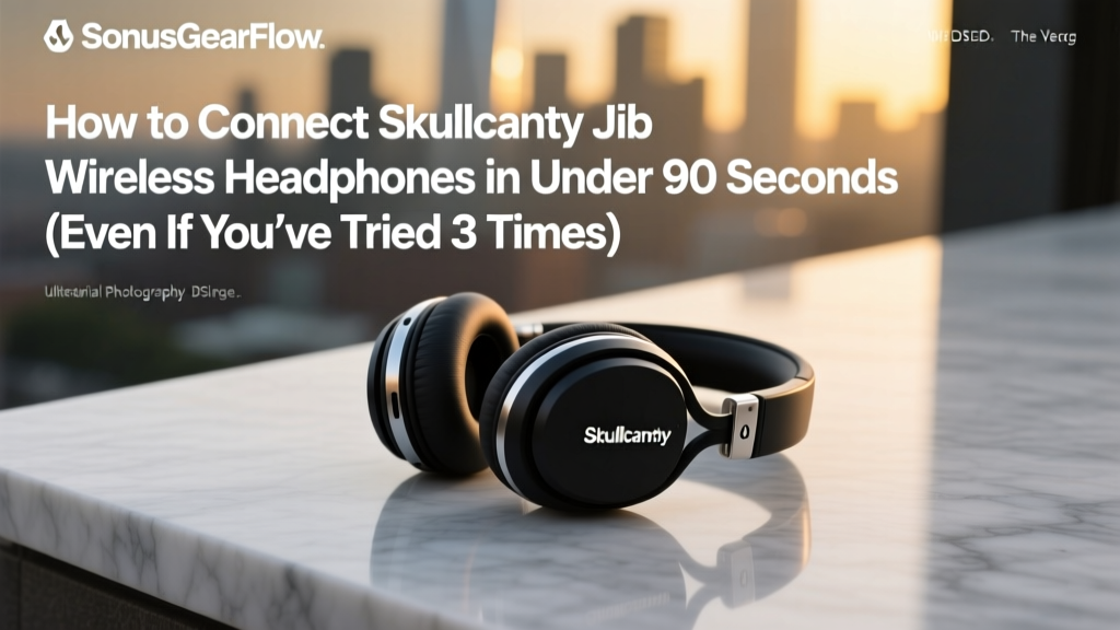 Skullcandy Jib Wireless: Pairing Reset in 90 Seconds