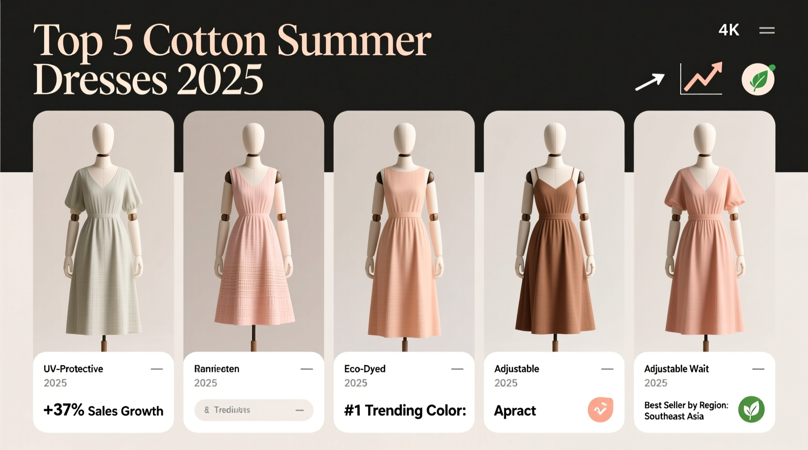 cotton dresses summer women top sellers