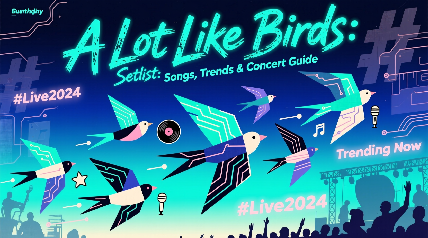 a lot like birds setlist