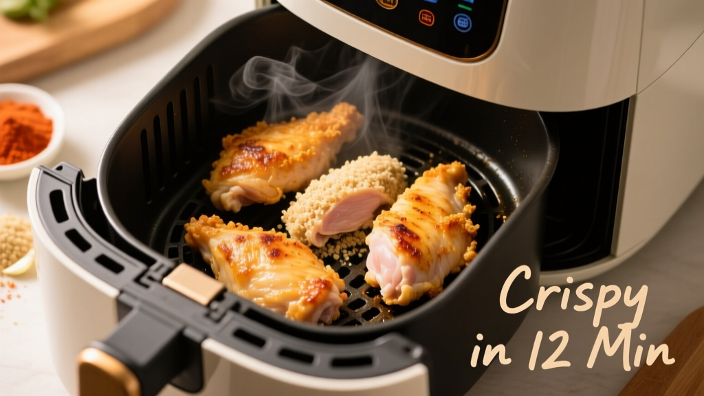 Air Fryer Chicken Tenderloins: Crispy, Juicy in 12 Min