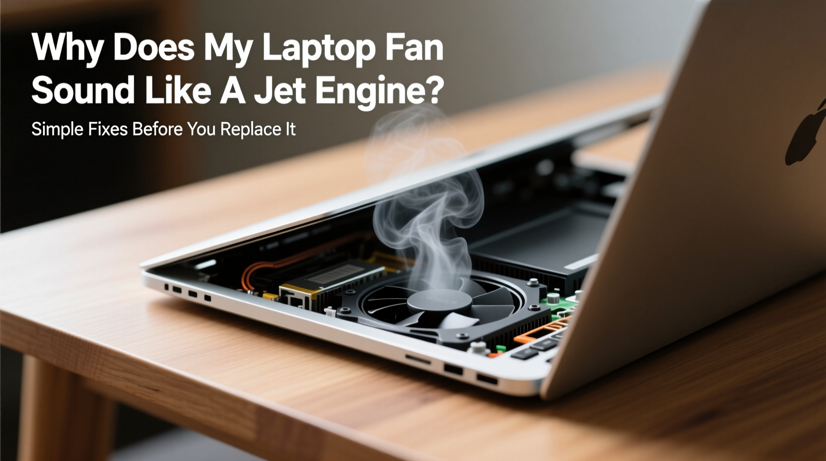 why does my laptop fan sound like a jet engine simple fixes before you replace it