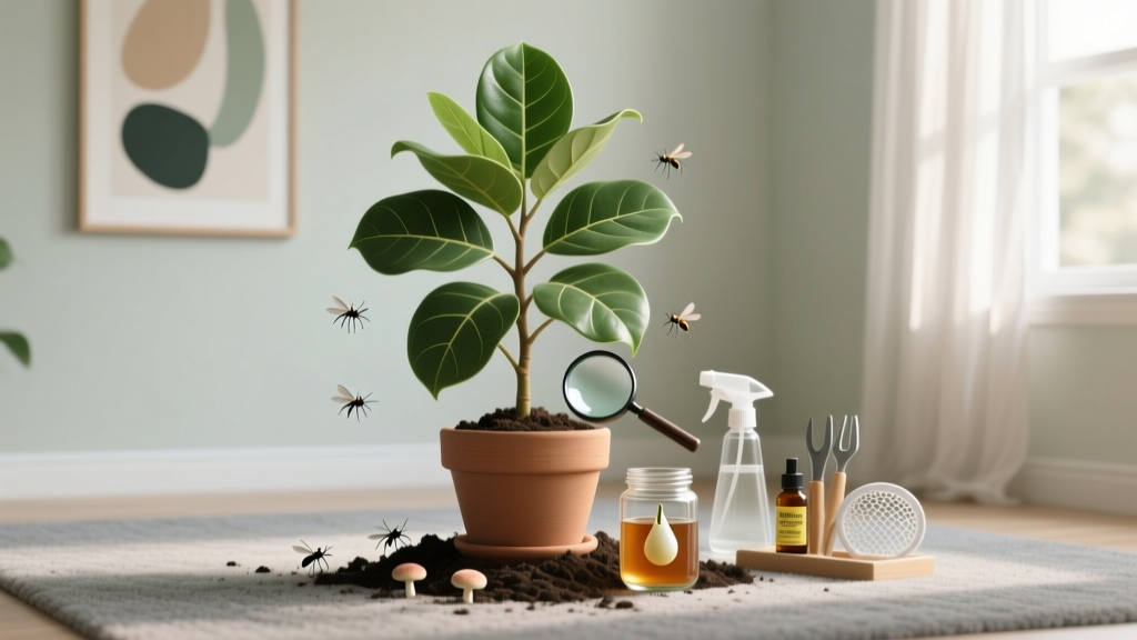 How to Get Rid of Little Flies in Indoor Plants