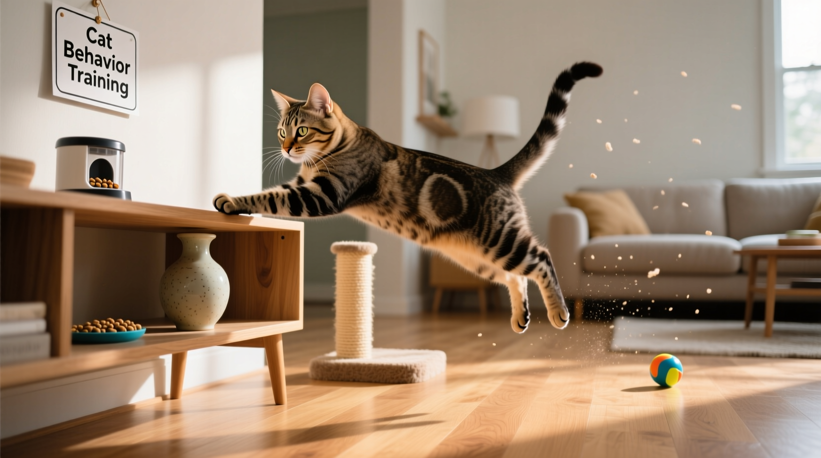 how to stop your cat from knocking things off shelves with behavioral tricks