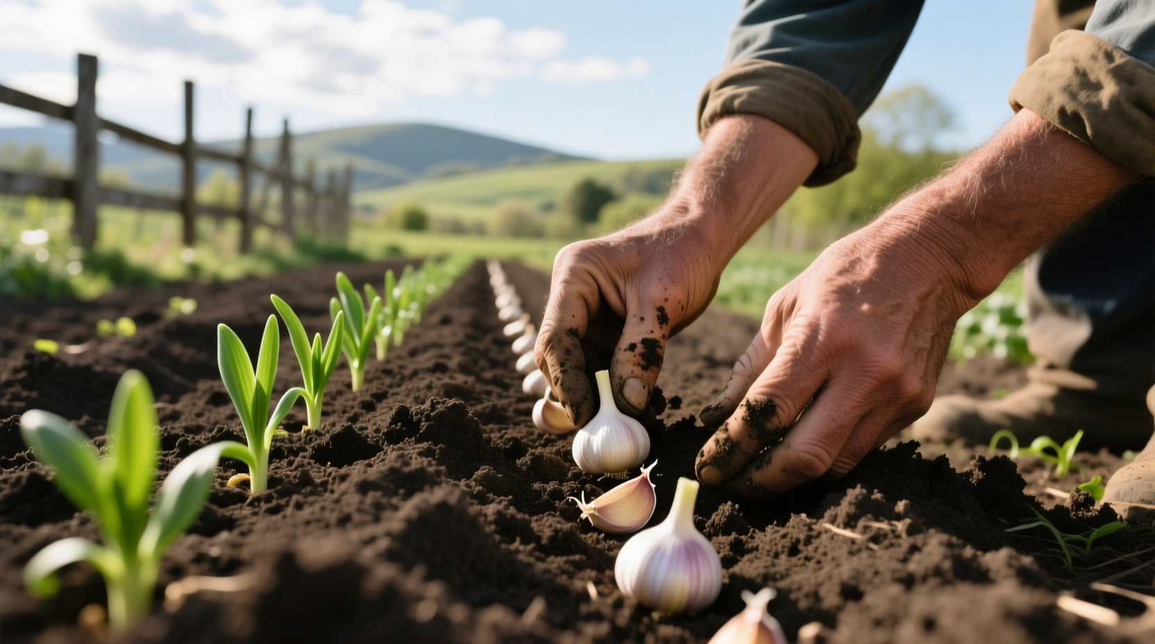 where plant garlic
