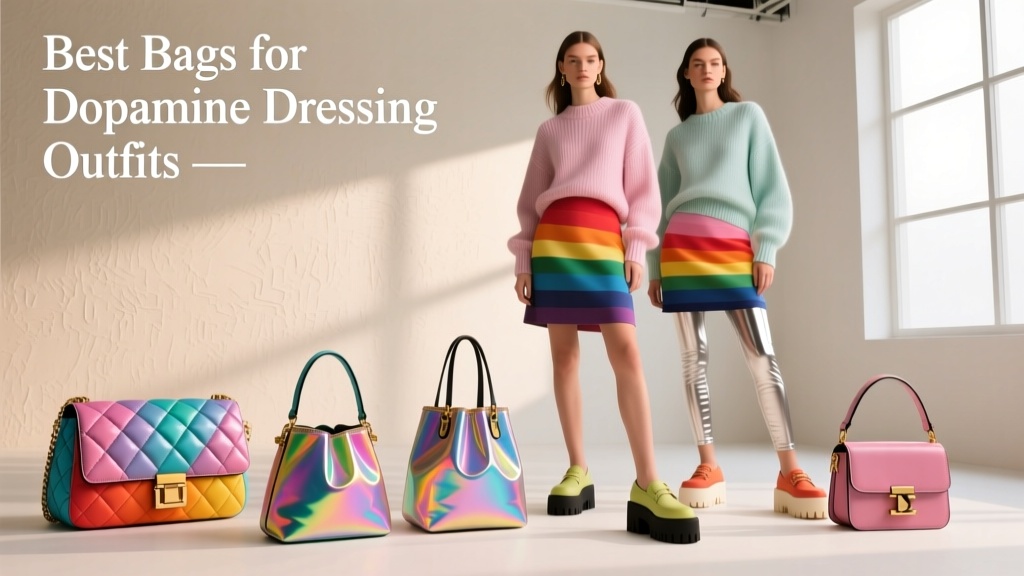 Best Bags for Dopamine Dressing Outfits