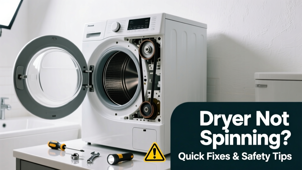 Dryer Not Spinning in Bathroom: Quick Fixes & Safety Tips