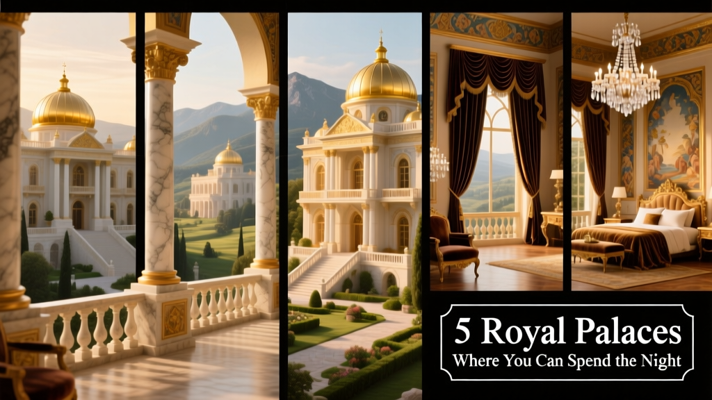 5 Royal Palaces Where You Can Spend the Night: Luxury, History, and Authenticity Tested