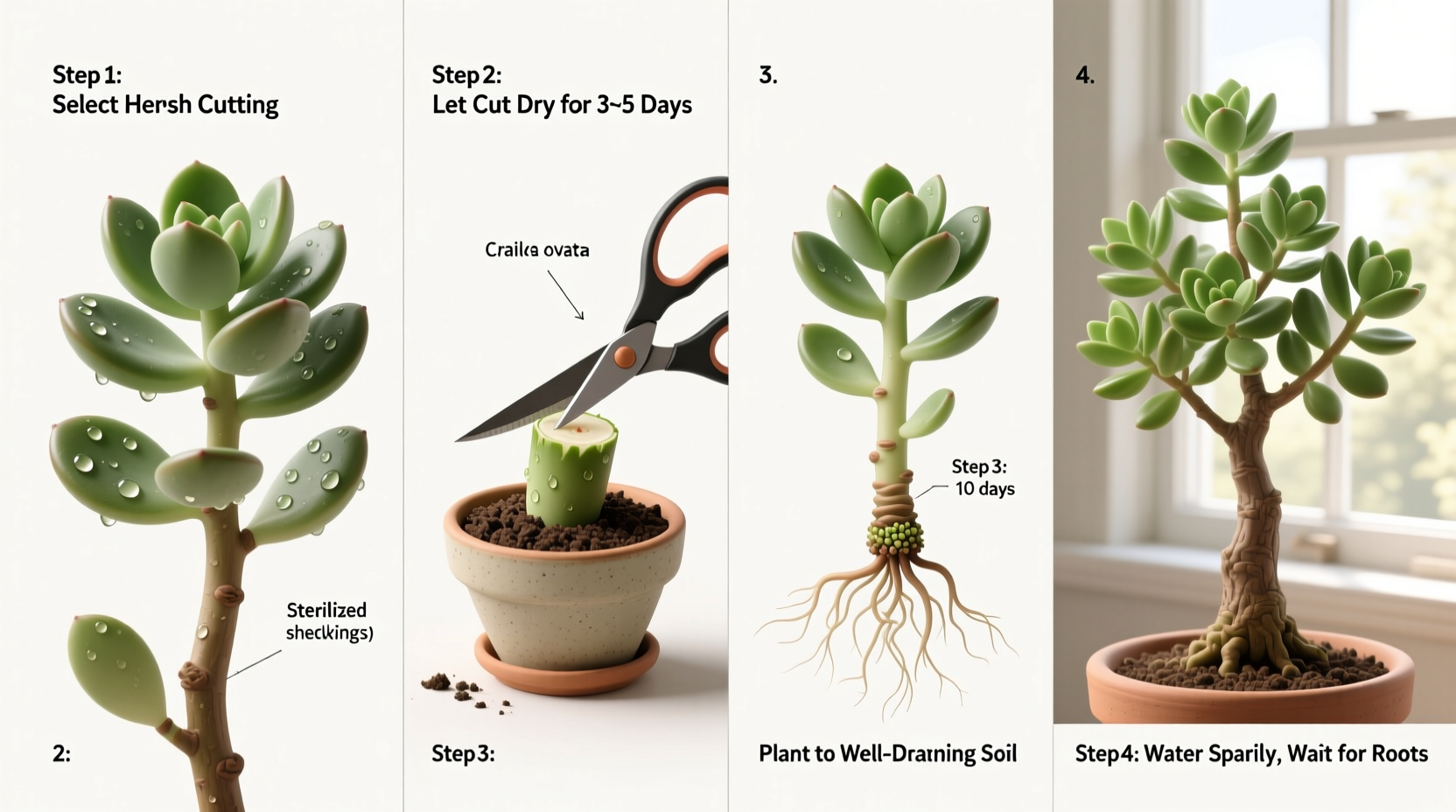 Grow Jade Trees: 5 Easy Cutting Steps | TheHomeSprouts