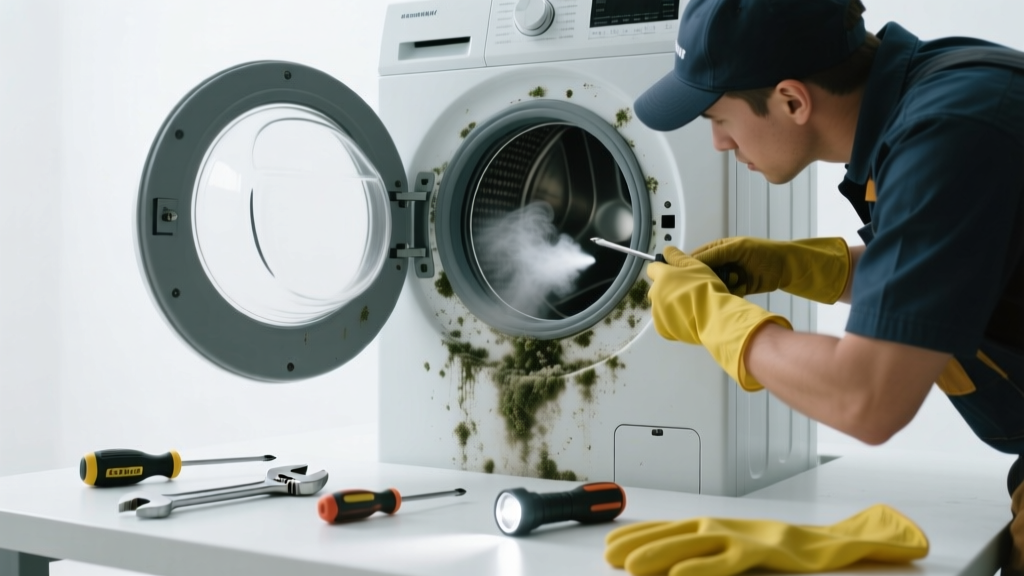 Fix Moldy-Smelling Washer Making Strange Noises