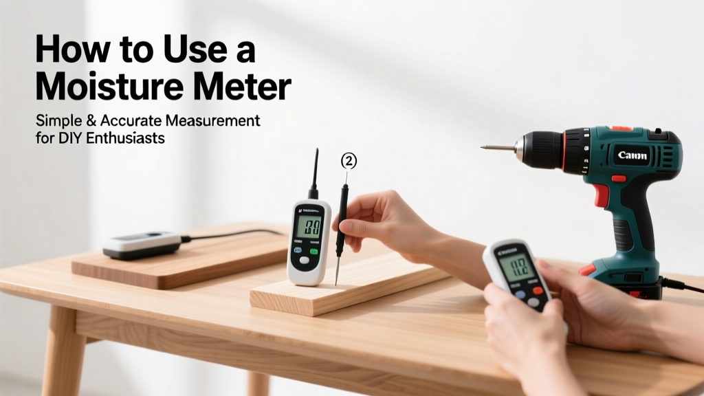 How to Use a Moisture Meter: A Practical Step-by-Step Guide