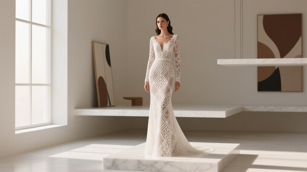 Line Lace Long Sleeve Wedding Dress: 5 Fit & Fabric Checks