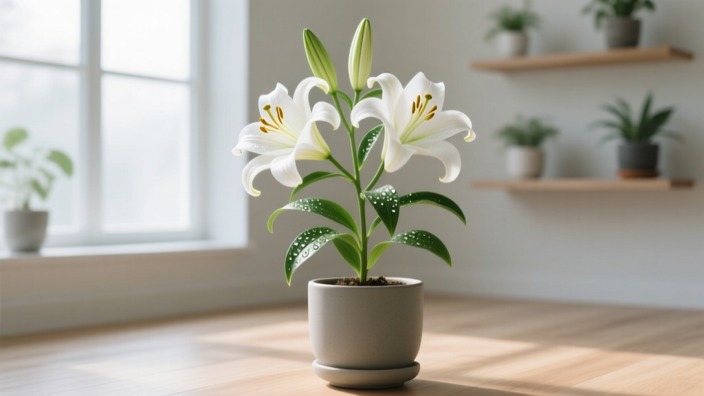 How Often to Water Indoor Lily in Bright Light