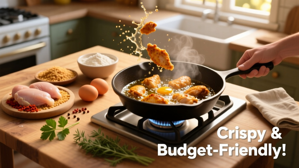 How to Fry Chicken Chunks at Home (Crispy & Budget-Friendly)
