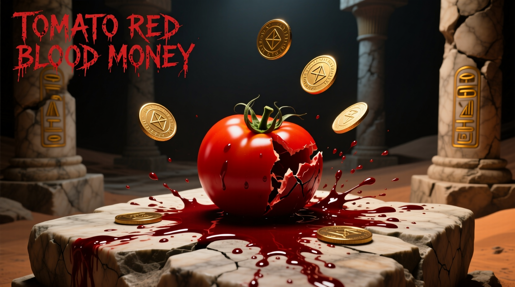 tomato red blood money cast